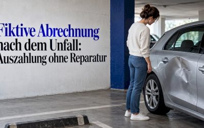 Fiktive Abrechnung nach dem Unfall: Auszahlung ohne Reparatur